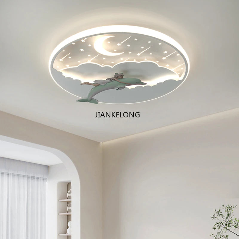 Creative Ceiling Lights Kids Room Cute Indoor Lighting For Boys Girls Bedroom Study Room Ceiling Lamp Children Ceiling Light