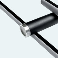 Dining room chandelier simple modern minimalist lines Nordic Dining table light creative bar counter long strip designer lamps