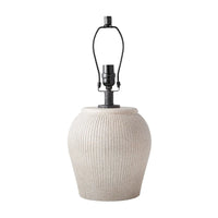 21 Inch Raw Sand Table Lamp with Shade Brighten Home Living Room Kitchen Nightstand Entryway Neutral Decor Lighting Touch