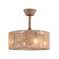 Ceiling Fan with Remote Control, 3-Speed, Soft LED Light, Energy-Saving, Low Noise for Home Decor