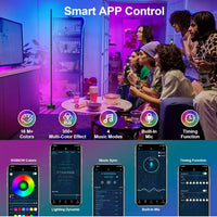 Led Floor Lamps Living Room Bedroom Colorful Nnight Llights Party E-sports Atmosphere Lights 120CM Multiple Color Switching