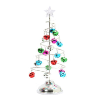Crystal Star Christmas Tree Lamp Battery Operated Desk Table Lamp Decorative Iron Tree Night Lights for Living Room Bedroom Deco