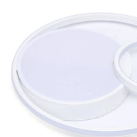 48cm 55W Ceiling Light Home Lighting Ceil Lamp Warm and Romantic Triple Circle 110V-240V for Living Room, Restaurant, Bedroom